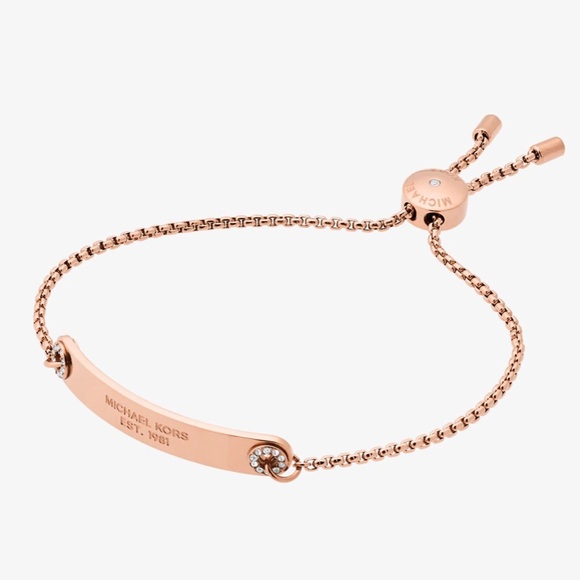 NWT MICHAEL KORS Haute Hardware Rose Gold Bracelet - Picture 2 of 3